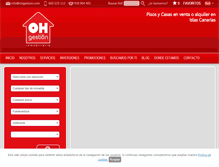 Tablet Screenshot of ohgestion.com